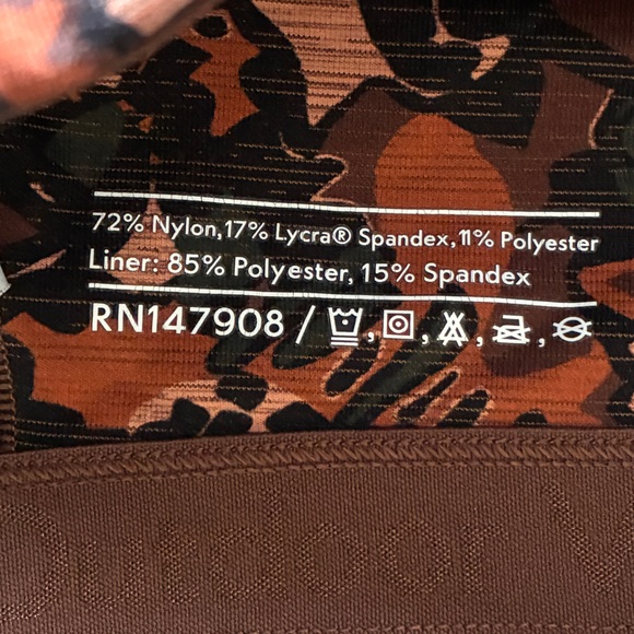 Outdoor Voices Athletic Two-Piece Set in Rust Floral Print - Picture 11 of 14